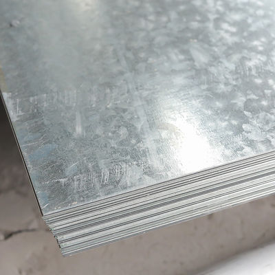 Hot Dipped SGCC Flat Gi Sheet Z275 Zinc Coated Galvanized Sheet With Spangle
