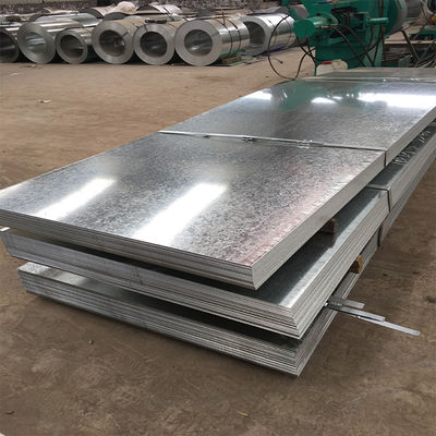 Hot Dipped SGCC Flat Gi Sheet Z275 Zinc Coated Galvanized Sheet With Spangle