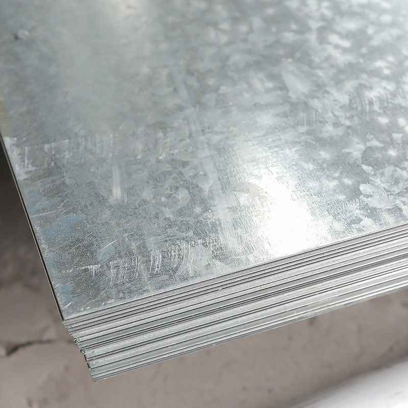 Hot Dipped SGCC Flat Gi Sheet Z275 Zinc Coated Galvanized Sheet With Spangle